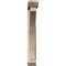 Ekena Millwork Thorton Slat Smooth Bracket w/ Offset Brace, Douglas Fir, 5 1/2"W x 32"D x 40"H BKT0604X32X40THR06SDF - alternate 3